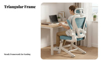 Mesh Student Chair Adjustable Height Sturdy Frame for Computer Desk