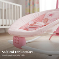 Multifunctional Rocking Cradle Music and Projection Infant Soothing Seat Soothing Oscillation Baby Infant Seat for Newborns, Infants, Nursery, Indoors