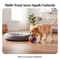 Dog Snuffle Ball Mental Stimulation Snuffle Ball Chew Resistant for Indoor Use
