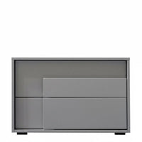 Minimalist Design Bedside Storage Cabinet Modern aesthetic Shaped Nightstand Rounded Corners Home Furniture Easy Assembly for Apartment Dwellers, Homeowners, Interior Designers, Bedroom, Small Spaces, Living Room, Office