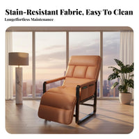 Extendable Footrest Foldable Reclining Desk Chair Breathable backrestrest Ergonomic Rolling Chair Support Office Furniture Adjustable Headrest for Students, Remote Workers, video game enthusiasts, Dorm Room, Bedroom