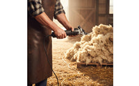 Electric Sheep Shears High Carbon Steel Cutting Heads 690W Wool Shearing Machine Professional Livestock Grooming Clippers