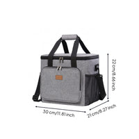 Insulated lunch Bag Oxford Cloth Soft-Sidedlunch  Bag Front Ziplunch  Container Carrier for Camping