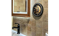 Wall Clock Silent Round Wall Clock Decorative for Bedroom, Shelf, Desk