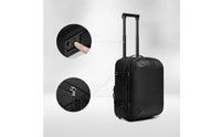 Trolley Backpack Wheeled Backpack Expandable for Business Journeyers, Commuters, Daily Commute