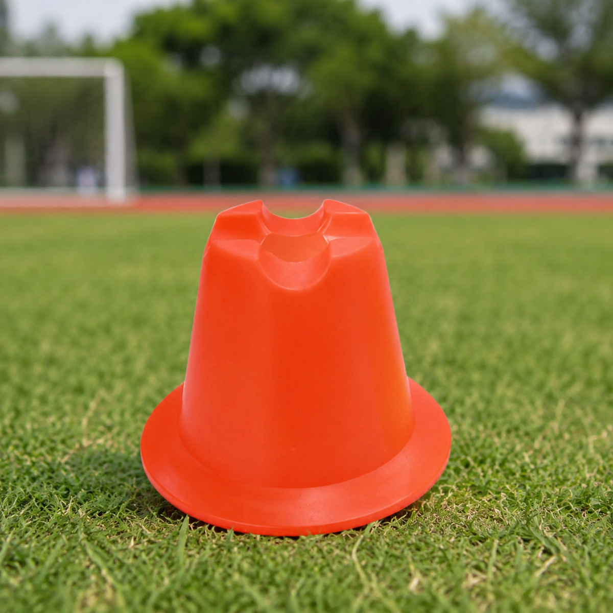 Color Cone Training Cone Triangular Marker PE 10cm For Soccer Practice