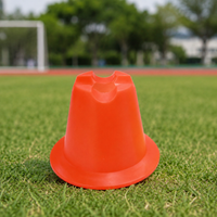 Color Cone Training Cone Triangular Marker PE 10cm For Soccer Practice