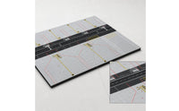 Miniature Airport Display Base Realistic Model Airport Diorama Detailed Airplane Parking Apron Stable for Collectors