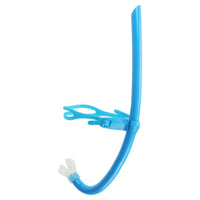 Dry Snorkel Adjustable Swimming Snorkel with Head Strap Soft Silicone for Lap Swimmers