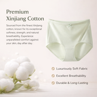 Underwear Women High Waisted Knickers with Silk Gusset, Breathable Maternity for Ladies, Soft Comfort