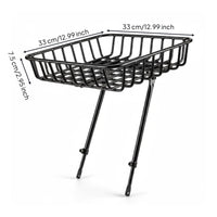 Aluminum Alloy Bike Basket Aluminum Front Basket Easy to Clean