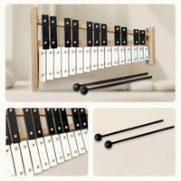 Glockenspiel 27-Note Metallophone Compact for Beginners