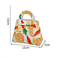 Easter Bunny Tote Bag With Handles Non-Woven Easter Bag DIY Craft Project Children's Candy Tote for Kids, Parents, Family Gatherings, School Activities