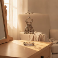 Dress Form Jewelry Display Tabletop Jewelry Display Rack Antique-Style for Boutique