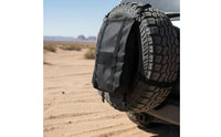 Adjustable Straps Spare Tire Trash Bag Large Capacity Spare Tire Storage Bag Heavy Duty Automotive Accessory Easy Attachment for Overlanding
