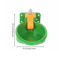 Sheep Drinking Bowl Bite Resistant Goat Waterer Easy Installation for Cattle