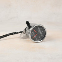 Retro Motorcycle Speedometer Multifunction Display Motorbike Odometer Gauge Custom Motorcycle Instrument Cluster 12V