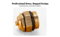 Half-Circle Brass Spray Nozzle Cooling Mist Brass Side Spray Nozzle Micro Sprinkler for Farmers, Particulate Reduction, Gardening, Lawn Care