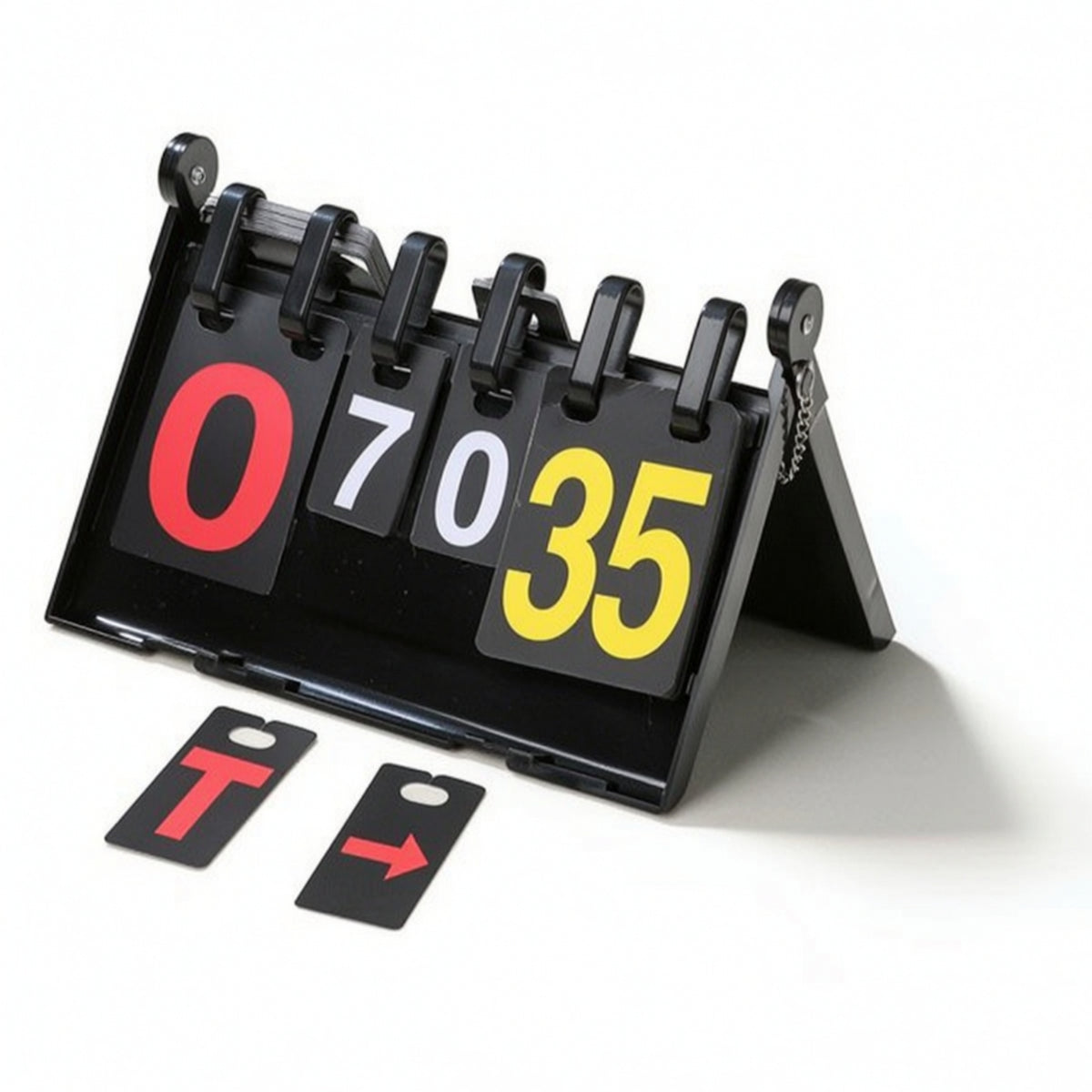 Portable Scoreboard with Easel Stand Tabletop for Referees, Coaches