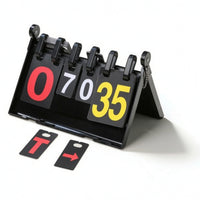 Portable Scoreboard with Easel Stand Tabletop for Referees, Coaches