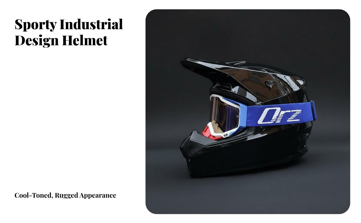 Full Face Motocross Helmet Shell Bike Full Face Helmet Lightweight Guarding Gear for Kart Racers, Motorcyclists