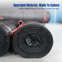 Thick Shade Mesh, Dense Weave, Anti-Yellowing, Sun Protection, PE Material, Multiple Widths, Outdoor Garden Greenhouse Cover