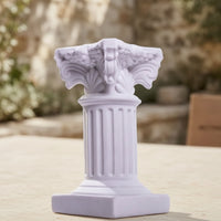 Roman Column Pedestal Classical Roman Column Pedestal Stand Classic Resin Pillar Prop for Wedding Scenes