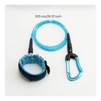 Freediving Lanyard Elastic Freediving Lanyard Swivel Cable for Freedivers