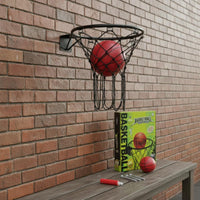 Wall-Mounted Basketball Hoop Wall-Attached Basketball Hoop Sturdy Athletic Gear for Kids, Bedroom