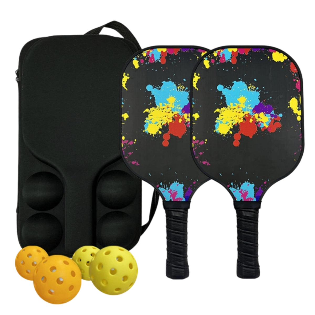 Cushioned Grip Carbon Fiber Pickleball Paddle Safeguard Border Guard Honeycomb Center Pickleball Paddle for Beginners