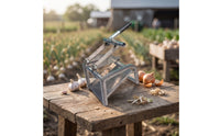 Double-Headed Agricultural Garlic Cutting tool Hand-Operated Garlic stems Cutter Labor-Saving for Crops Processing