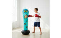 Inflatable Punching Bag Fast Spring Back Tumbler Freestanding Punching Pillar for Teens, Fitness