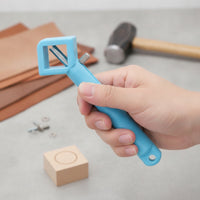 Stamping Handle Textured Stamp Punch Holder Sturdy Tool Handle with Screw for Metalworking