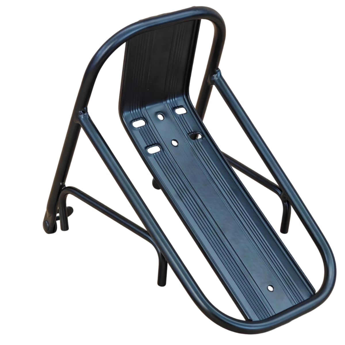 Cylindrical Cycle Cargo Rack Bolt-on Front Cargo Rack Rigid Bike Front Carrier Sturdy for Commuters, Daily Errands, City Riding