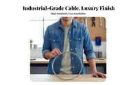 Folding Bike Derailleur Cable Core Polished Finish Galvanized Derailleur Inner Wire Folding Bike Shifter Inner Cable for City Biking