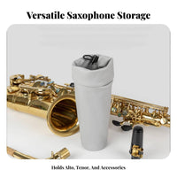 Long-Lasting Saxophone Mouthpiece Neck Bag Scratch-Unscratched Alto Tenor Sax Accessory Pouch Easy to Clean for Travel