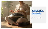 Handpan Drum, Stainless Steel Percussion, Cross-Border Supply, Random Color