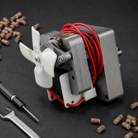 1.6 RPM Auger Motor Replacement Parts Assembly White Fan Replacement Gear Simple to Install to Install Appliance Part
