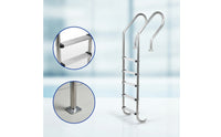 5-Step Pool Ladder Rust Resistant Stainless Steel Pool Ladder Heavy-Duty for Spa
