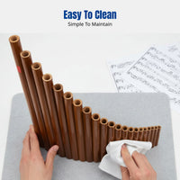 Pan Flute, C/G Key, Bamboo Musical Instrument, Student Training, Random Model