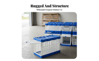 Homing Pigeon Release Enclosure Sturdy Pigeon Training Enclosure Pet Supplies Secure Locking Pull-Extract Bottom Mesh