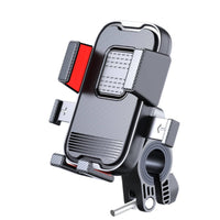 Motorcycle Phone Holder One-Hand Operation Phone Holder with Hood Accessory Shockproof Shock-Absorbing for Riders, Motorcycles