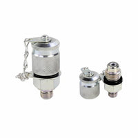 Leak-Proof Seal Hydraulic Pressure Test Point Factory Direct Supply High Pressure Test Fitting Galvanized Finish Hydraulic Measuring Point Adapter Sturdy Construction for Engineers, Agricultural Machinery