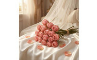 18-Head Floral Arrangement Home Decor Flowers Resistant