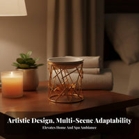 Tealight Oil Burner Decorative Piece Tealight Oil Dispenser Fragrance Dispenser Easy to Clean for Spa, Living Room
