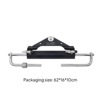 Outboards Hydraulic Steering Kit High-Strength Hydraulic Outboards Steering Kit Rugged Control Station Pump for Boaters