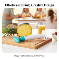 Pineapple Corer Cutter Makes Perfect Rings Pineapple Peeling Tool Cutter Fruit Prepping Tool Food-Safe Material Kitchen Gadget