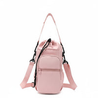 Crossbody Water Bottle Bag Lightweight Water Bottle Carrier with Strap Scratch Protection for Hiking