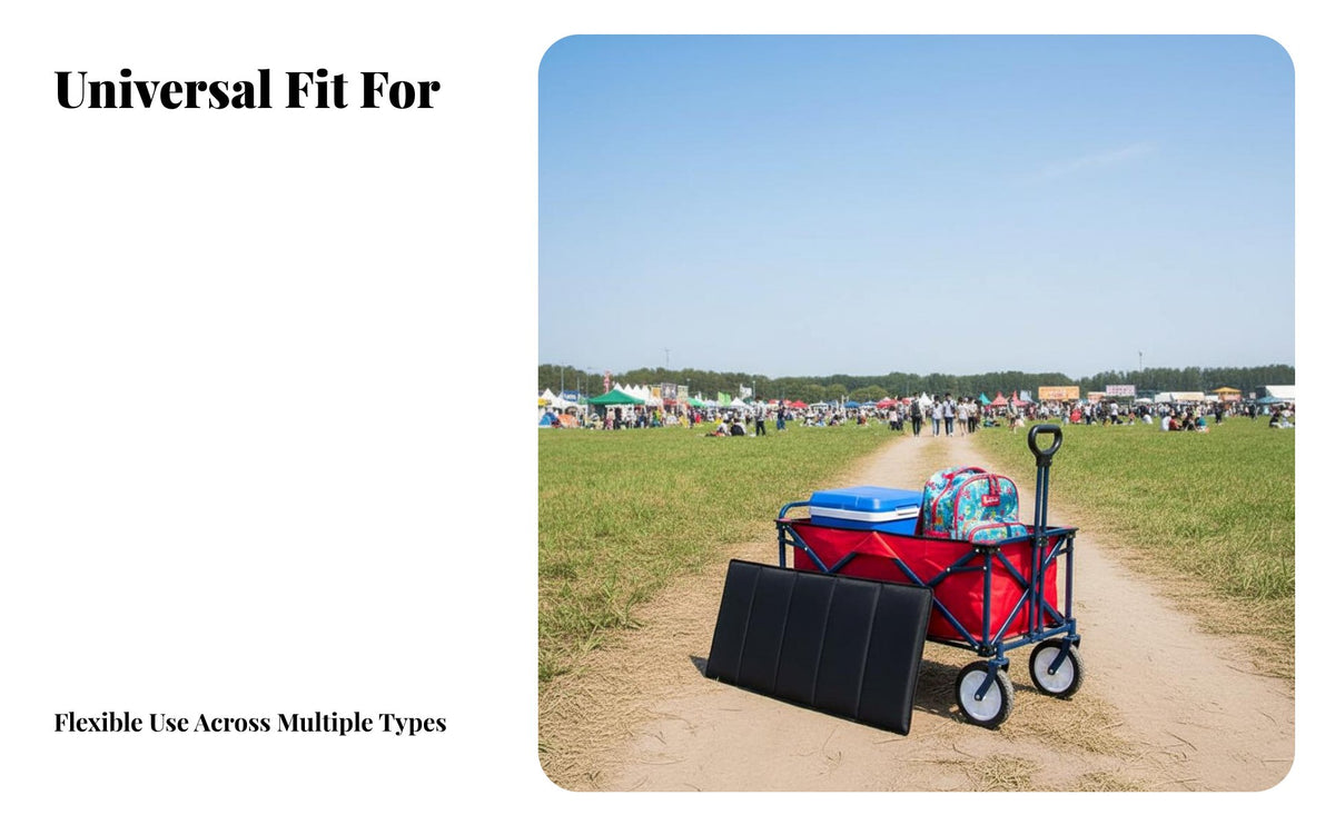 Camping Cart Bottom Pad Padded Folding Wagon Mat Thickened Foldable Utility Wagon Cushion for Campers, Beach, Picnic