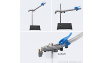 Two-Dimensional Collision Track with Clamp Classroom-Oriented Collision Apparatus Scientific Projectile Launcher Potential for Teachers, Science Laboratory